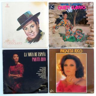 VA FLAMENCO MUJERES 60s 70s Lote 25 LP