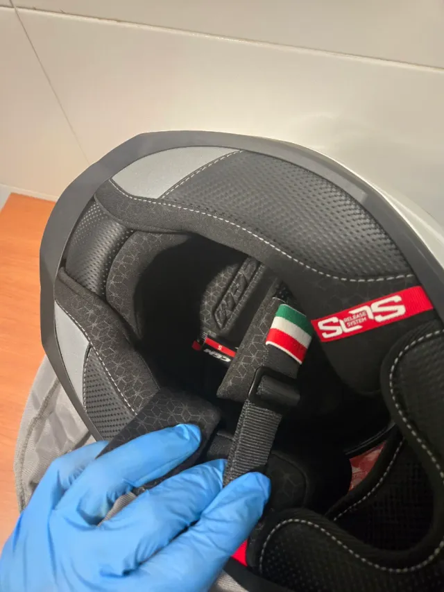 Casco CGM Full Face 363A Shot Mono Blanco Talla S