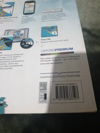 Libros de castellano y ingles