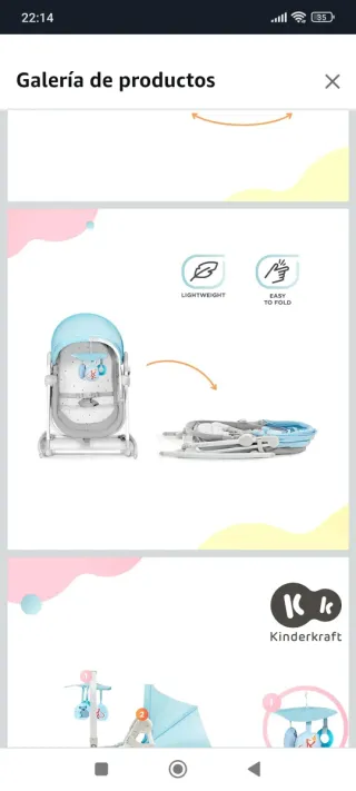 Mecedora Kinderkraft 4 en 1