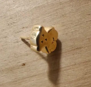 Pendiente Tous Oso Oro 18k Original SIN ROSCA