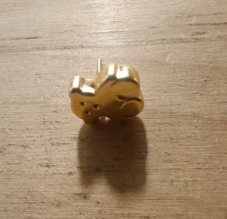 Pendiente Tous Oso Oro 18k Original SIN ROSCA