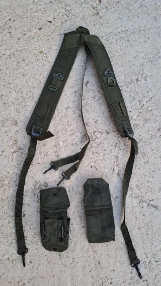 Bretelle tattiche militari verde oliva