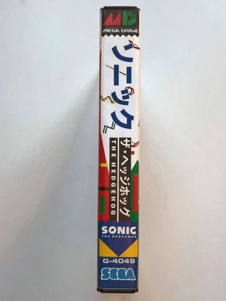 Sonic the Hedgehog Mega Drive Cartucho Sega