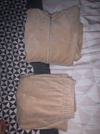 Chándal terciopelo mujer talla M