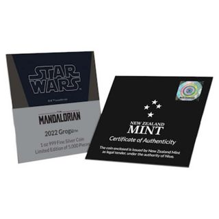 Onza Star Wars Mandalorian Baby Yoda Grogu proof