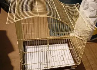 Jaula Katy Loros 47x36x55,5cm Crema