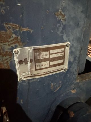 Carretilla elevadora Komatsu 1500kg