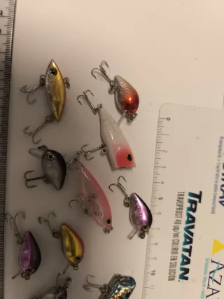 Señuelos de pesca ultralight