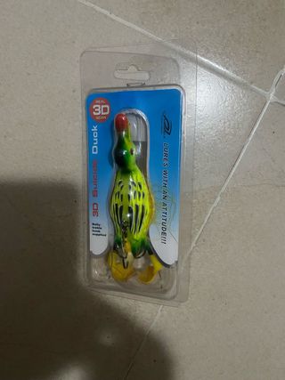 Señuelo de pesca 3D Duck