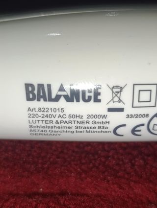 Secador de Cabelo Balance