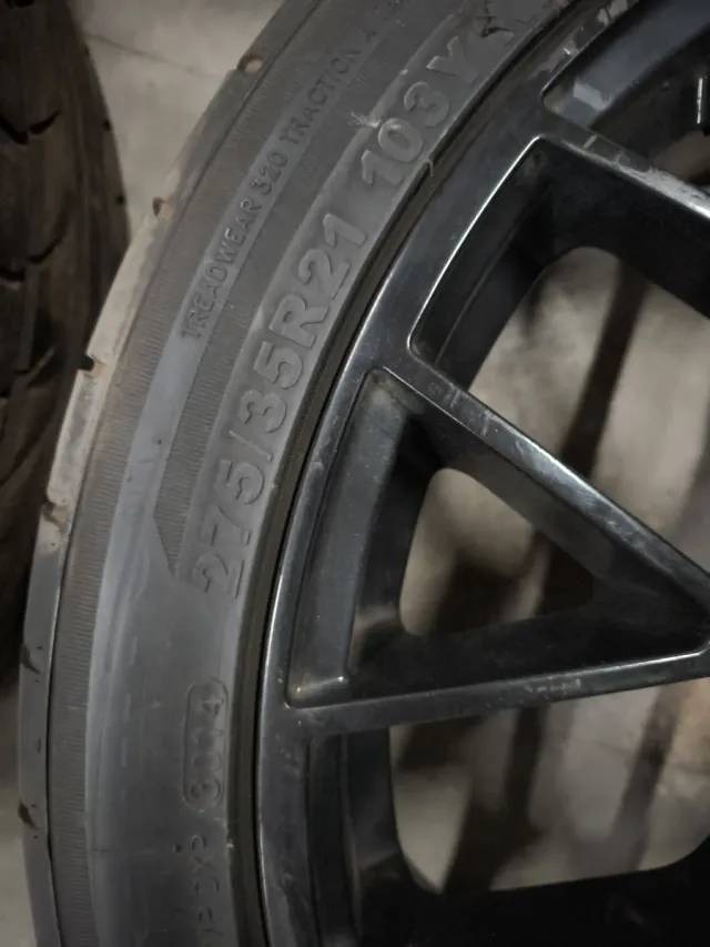 Llantas Porsche 21 con Neumáticos