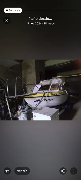 Barco más remolque