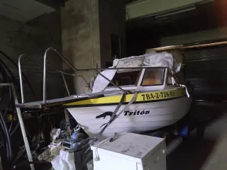 Barco más remolque