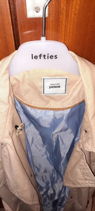 Gabardina Beige Pimkie Talla M