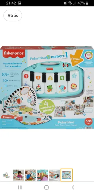 Gimnasio Piano bebé