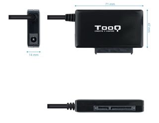 TOOQ TQHDA-01A - Adaptador USB 3.0 USB-A a SATA pa