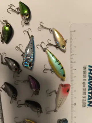 Señuelos pesca ultralight depredador