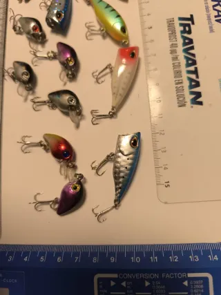 Señuelos pesca ultralight depredador