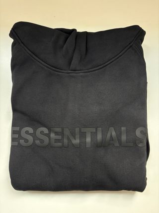Sudadera Essentials Negra Talla M