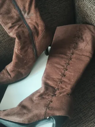 Zapatos de invierno negros y rojos,botas