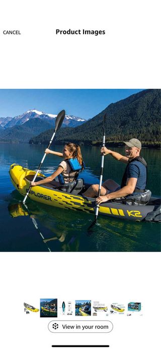 Kayak hinchable 2 personas Intex Explorer