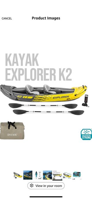 Kayak hinchable 2 personas Intex Explorer