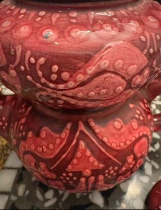 Teiera etnica decorata