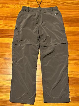 Pantaloni uomo convertibili grigi