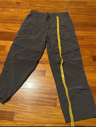 Pantaloni uomo convertibili grigi