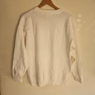 Jersey Ami Blanco Corazón Rojo Talla M