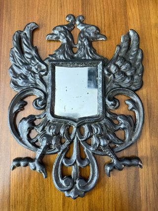 Espejo Águila Heráldica Metal