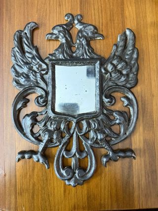 Espejo Águila Heráldica Metal