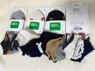 12 Calcetines BUENSOCKS Algodón Mujer Talla 35-40