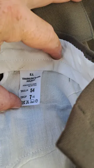 Vestito completo militare tg 54 drope 7