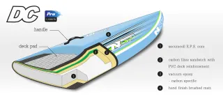 Tabla Paddle Surf Race NSP DC 14 x 24 PUMA