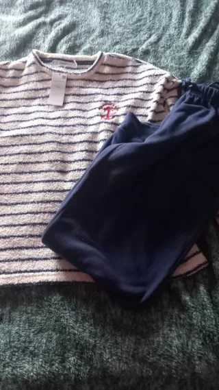 Pijama Woman Secret estilo marinero talla M