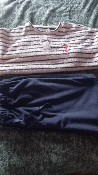 Pijama Woman Secret estilo marinero talla M