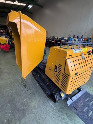 Volquete Dumper BAIMSE con orugas descarga lateral