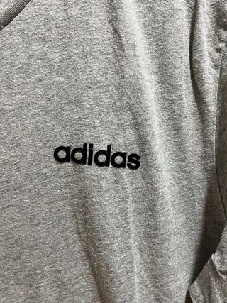Camiseta Adidas Gris Talla M