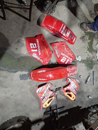 Plásticos CR 125 Honda