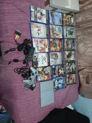 PlayStation 2 Silver + Giochi 17