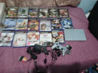 PlayStation 2 Silver + Giochi 17