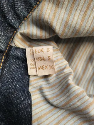 Chaqueta vaquera corta S