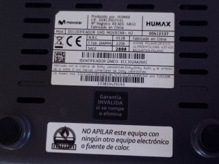 Lote Routers Fibra y Decodificador Movistar