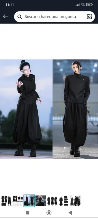 Disfraz Cosplay Satoru Gojo/Toji Fushiguro