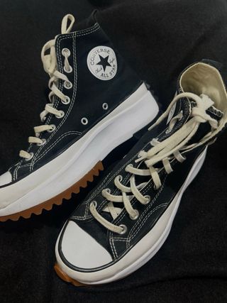 Converse Chuck Taylor Plataforma Negras Originales
