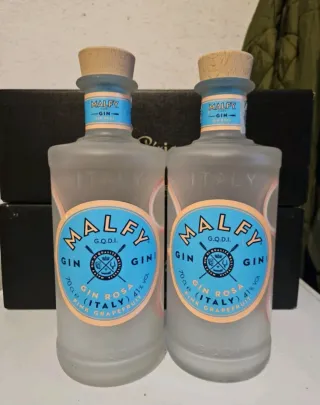 Malfy Gin Rosa bottiglie vuote 2 pezzi vuoti