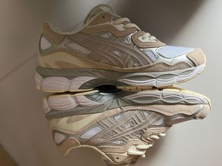 Asics Gel Beige/Plata Zapatillas Deportivas