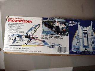 Caja StarWars Luke Skywalker's Snowspeeder (Vacia)
